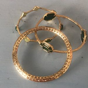 Kendra Scott Bracelet Set Green (3)